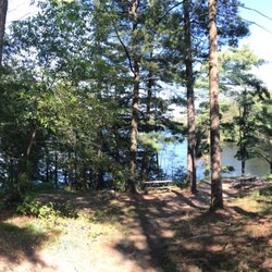 Oastler Lake Provincial Park - A paño view of the site itself -dang it! I need to delete this photo here, edit it and re-add it! #spoileralert!