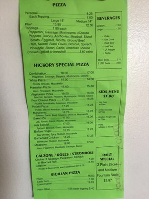 Menu photo 2 Hickory Tree Pizza Chatham, NJ