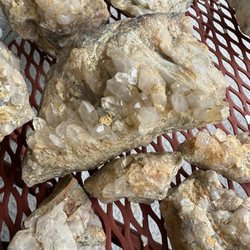 Board Camp Crystal Mine - Quartz from the mine