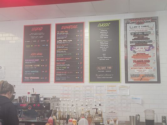 Menu photo 1 Horror Vibes Coffee Las Vegas, NV