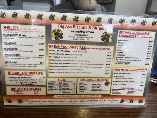 Menu photo 3 Big Biscuits and Burgers Mount Carmel, TN Menu photo 3 Big Biscuits and Burgers Mount Carmel, TN