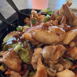 Heaping Chicken Teriyaki Large Bowl