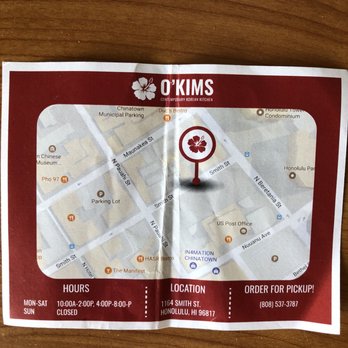 O'Kims - Korean Near Me - Honolulu, Hawaii