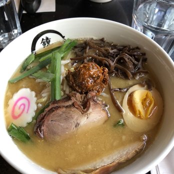 Kyouka Ramen - Stay true to the original House ramen bowl with the spicy bit on top. - Ramen Near Me - Toronto, Ontario Kyouka Ramen - Stay true to the original House ramen bowl with the spicy bit on top. - Ramen Near Me - Toronto, Ontario