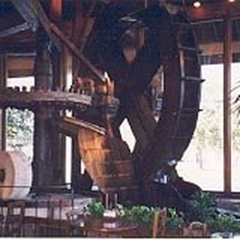 la Madeleine - The olden waterwheel - Bakeries Near Me - Houston, Texas