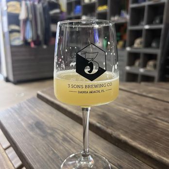 3 Sons Brewing - 4oz beer - Breweries Near Me - Dania Beach, Florida