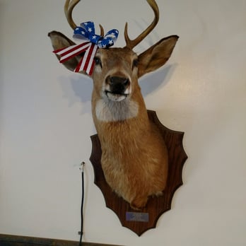 Redneck Ranch Restaurant - Nothing says 'merica like a american flag bow on a mounted deer - Southern Near Me - Clarkson, Kentucky Redneck Ranch Restaurant - Nothing says 'merica like a american flag bow on a mounted deer - Southern Near Me - Clarkson, Kentucky