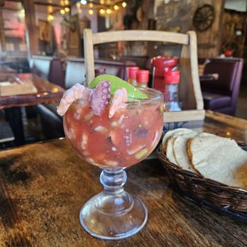 Cantina El Prieto - Shrimp and octopus cocktail - Seafood Near Me - Chula Vista, California Cantina El Prieto - Shrimp and octopus cocktail - Seafood Near Me - Chula Vista, California
