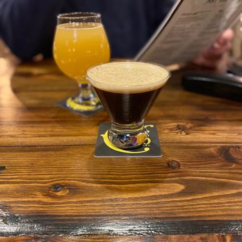 Clocktown Brewing Company - Espresso martinis are great as well as the beers - Breweries Near Me - Thomaston, Connecticut