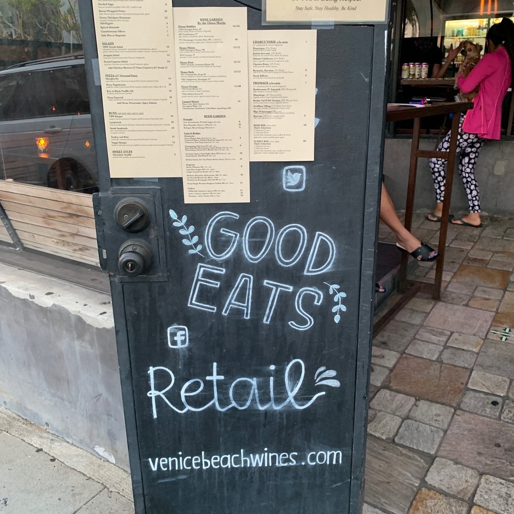 Venice Beach Wines - Saw everyone ordering the bacon wrapped dates. - Wine Bars Near Me - Venice, California Venice Beach Wines - Saw everyone ordering the bacon wrapped dates. - Wine Bars Near Me - Venice, California