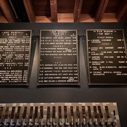 Bar Bandini - Beer & wine menu