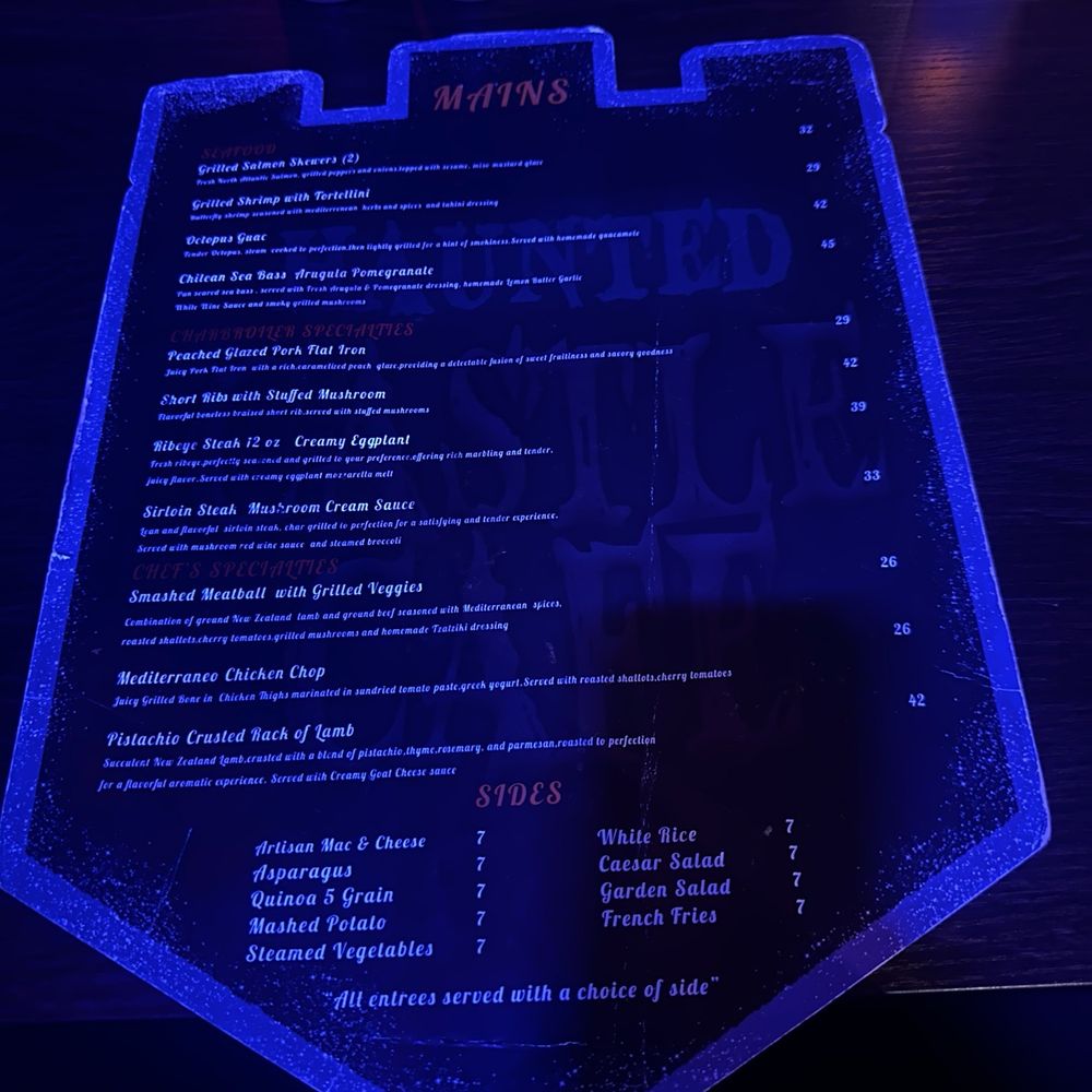 Haunted Castle Cafe - Menu - Seafood Near Me - Plano, Texas Haunted Castle Cafe - Menu - Seafood Near Me - Plano, Texas