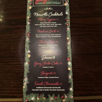 The Train Shed - Seasonal menu - mocktails and desserts - Bars Near Me - St Louis, Missouri