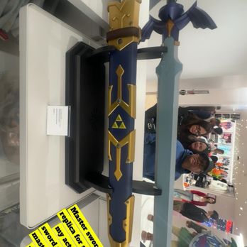 Nintendo San Francisco - Master sword replica - Video Game Stores Near Me - San Francisco, California Nintendo San Francisco - Master sword replica - Video Game Stores Near Me - San Francisco, California