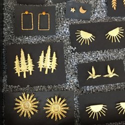Annick Designs - Brass Earrings