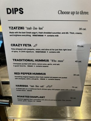 Menu photo 3 CAVA Atlanta, GA