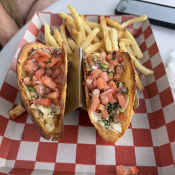 Kickback Grill - Fish tacos - New American Near Me - Eagle River, Wisconsin