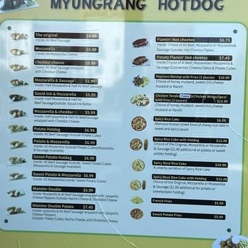 Myungrang Hotdog - Menu - Korean Near Me - Dublin, California Myungrang Hotdog - Menu - Korean Near Me - Dublin, California