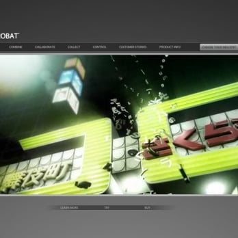 The1stMovement - Work for Adobe - Adobe Acrobat Family Experience - Web Design Near Me - Pasadena, California