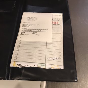 Heidar Baba - This the way they bring the check wooow - Middle Eastern Near Me - Pasadena, California