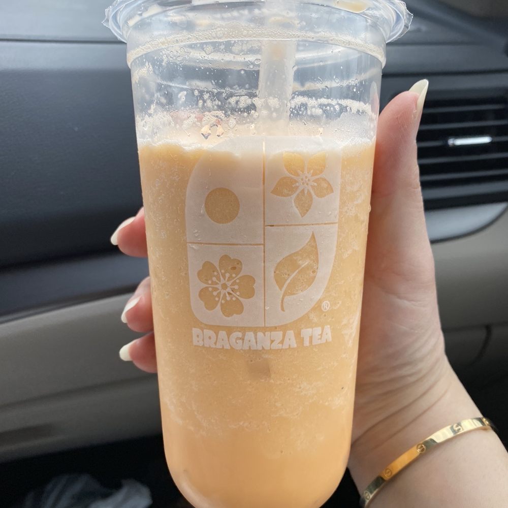 Orange smooth w/lychee jelly Orange smooth w/lychee jelly