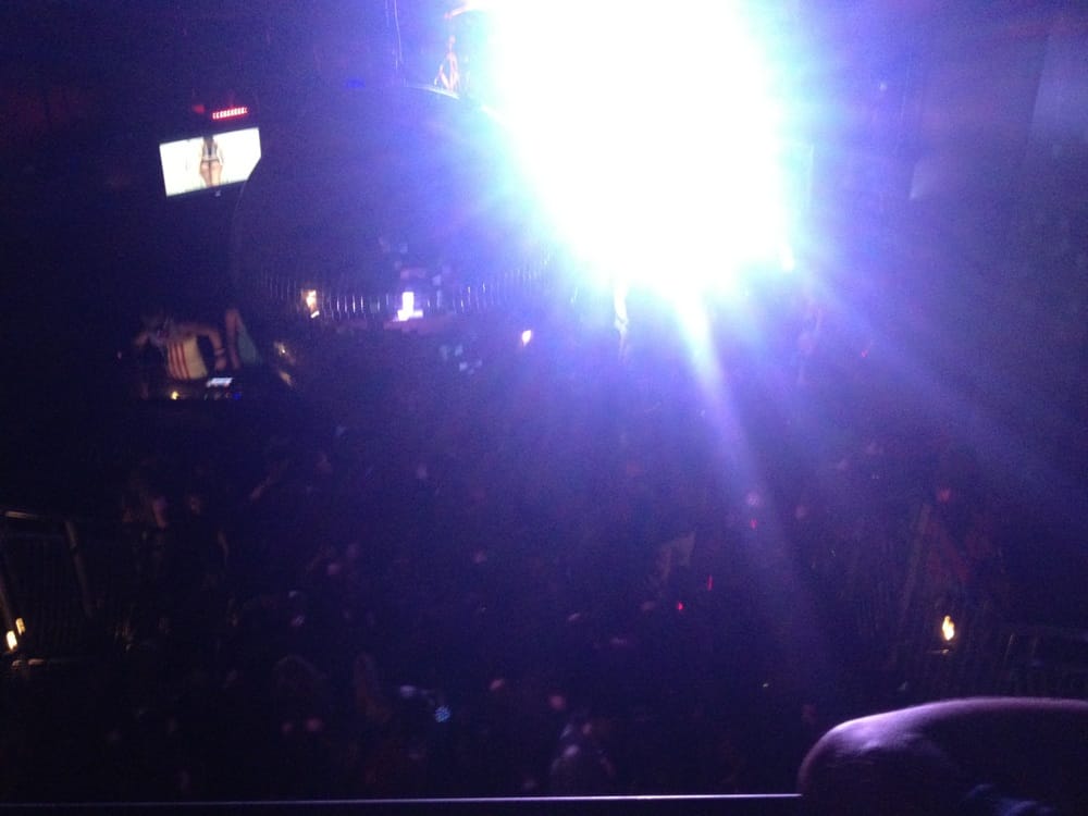 Evil Olive Chicago interior with blue LED lighting and ceiling installations