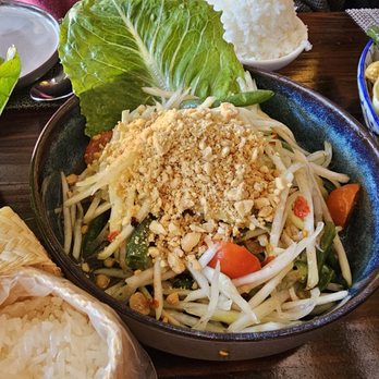 Thai Table - Som Tum (papaya salad) - Thai Near Me - Frederick, Maryland