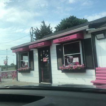 Marylou's Coffee - a pink and white building - Coffee & Tea Near Me - Plymouth, Massachusetts Marylou's Coffee - a pink and white building - Coffee & Tea Near Me - Plymouth, Massachusetts