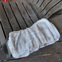 Great Northern Resort - Towel I used to clean the chair after they had cleaned it....supposedly.