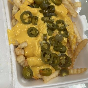 Pizza Castle - Cheese Fries with jalapeño amazing - Pizza Near Me - Hickory Hills, Illinois