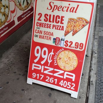 99 Cent Delicious Pizza - a special slice of cheese pizza - Pizza Near Me - New York, New York 99 Cent Delicious Pizza - a special slice of cheese pizza - Pizza Near Me - New York, New York