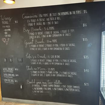 Beach Bbq - Zee menu as of 3/16/24 - Bars Near Me - Bentonville, Arkansas Beach Bbq - Zee menu as of 3/16/24 - Bars Near Me - Bentonville, Arkansas
