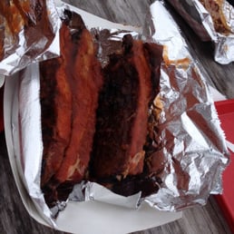 Ribs - sooo good...fell right off the bone!