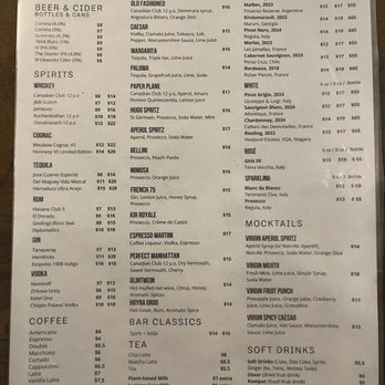 Hoyra - Bar menu - Ukrainian Near Me - Toronto, Ontario Hoyra - Bar menu - Ukrainian Near Me - Toronto, Ontario