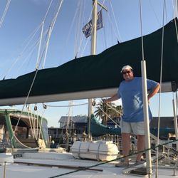 Nauti Loft Custom Canvas - Mac daddy Stackpack! Lined with sailcloth for quick drops!