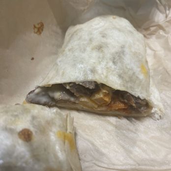 Taco Bell - Grilled cheese burrito, extra steak and fries in the burrito - Fast Food Near Me - North Las Vegas, Nevada