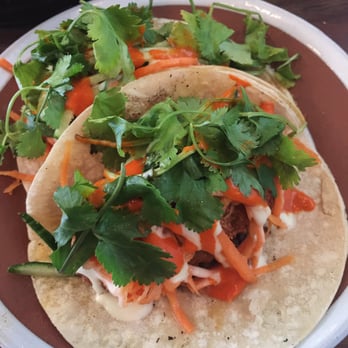 Toad Style - The Banh Mi sandwich as tacos for lunch. - Vegan Near Me - Brooklyn, New York Toad Style - The Banh Mi sandwich as tacos for lunch. - Vegan Near Me - Brooklyn, New York