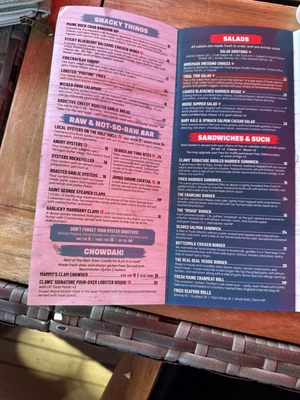 Menu photo 1 Claws Rockland, ME