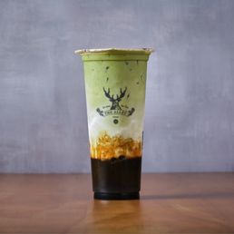 Matcha Brown Sugar Boba Milk