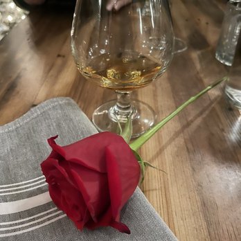 Tempest - Complimentary rose and cognac after dinner. - Seafood Near Me - Charleston, South Carolina