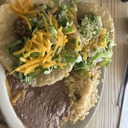 Puffy Taco Plate Puffy Taco Plate
