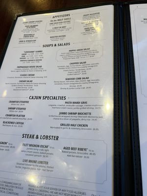 Menu photo 8 Pappadeaux Seafood Kitchen Lawrenceville, GA
