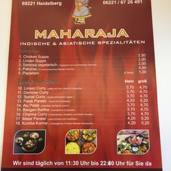 Maharaja - Eröffnungsflyer vorne