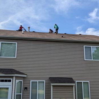Great Roofing - Great Roofing LLC's team diligently works on my roof replacement, showcasing their dedication and expertise. The crew is well-coordinated an - Roofing Near Me - Joliet, Illinois Great Roofing - Great Roofing LLC's team diligently works on my roof replacement, showcasing their dedication and expertise. The crew is well-coordinated an - Roofing Near Me - Joliet, Illinois