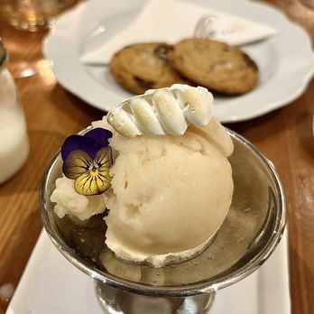 Ella Dining Room and Bar - Apple Cider Sorbet - New American Near Me - Sacramento, California