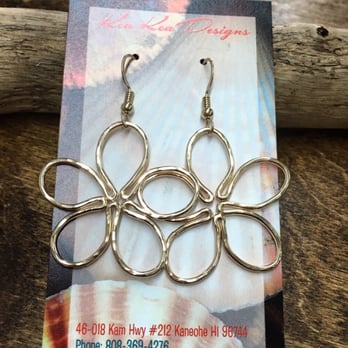 Kea Kea Designs - Flat Plumeria Earrings! - Jewelry Near Me - Kaneohe, Hawaii Kea Kea Designs - Flat Plumeria Earrings! - Jewelry Near Me - Kaneohe, Hawaii