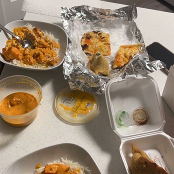 Curry Corner - a variety of dishes on a table - Indian Near Me - Olympia, Washington