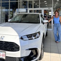 Route 128 Honda - Me and my new wheels!