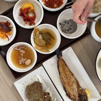Sanbada - bulgogi patty and atka mackerel~ - Korean Near Me - Boston, Massachusetts