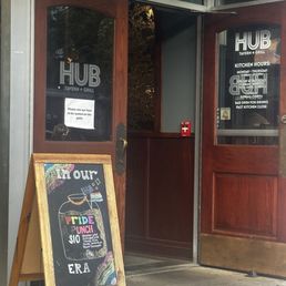 Exterior outside entrance of Hub Tavern + Grill - Enterance - Kalamazoo, Michigan Exterior outside entrance of Hub Tavern + Grill - Enterance - Kalamazoo, Michigan